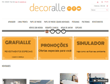 Tablet Screenshot of decoralle.com